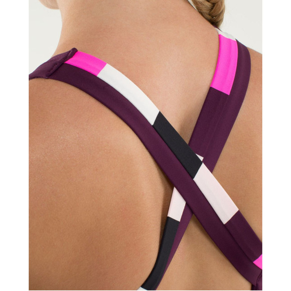 Lululemon Run Bra Tank 4 Plum NWOT - Picture 7 of 14